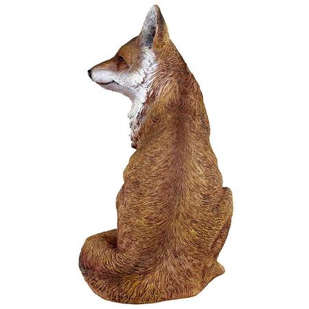 Design Toscano Fabian, the Flamboyant Fox Garden Statue QM22092